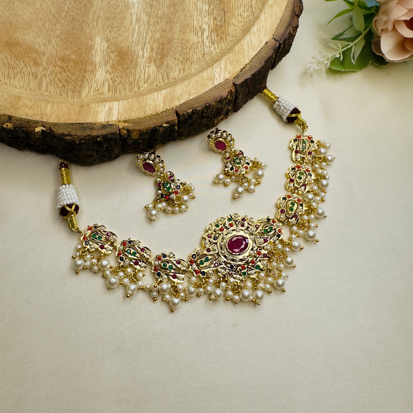 Jadau Choker Set