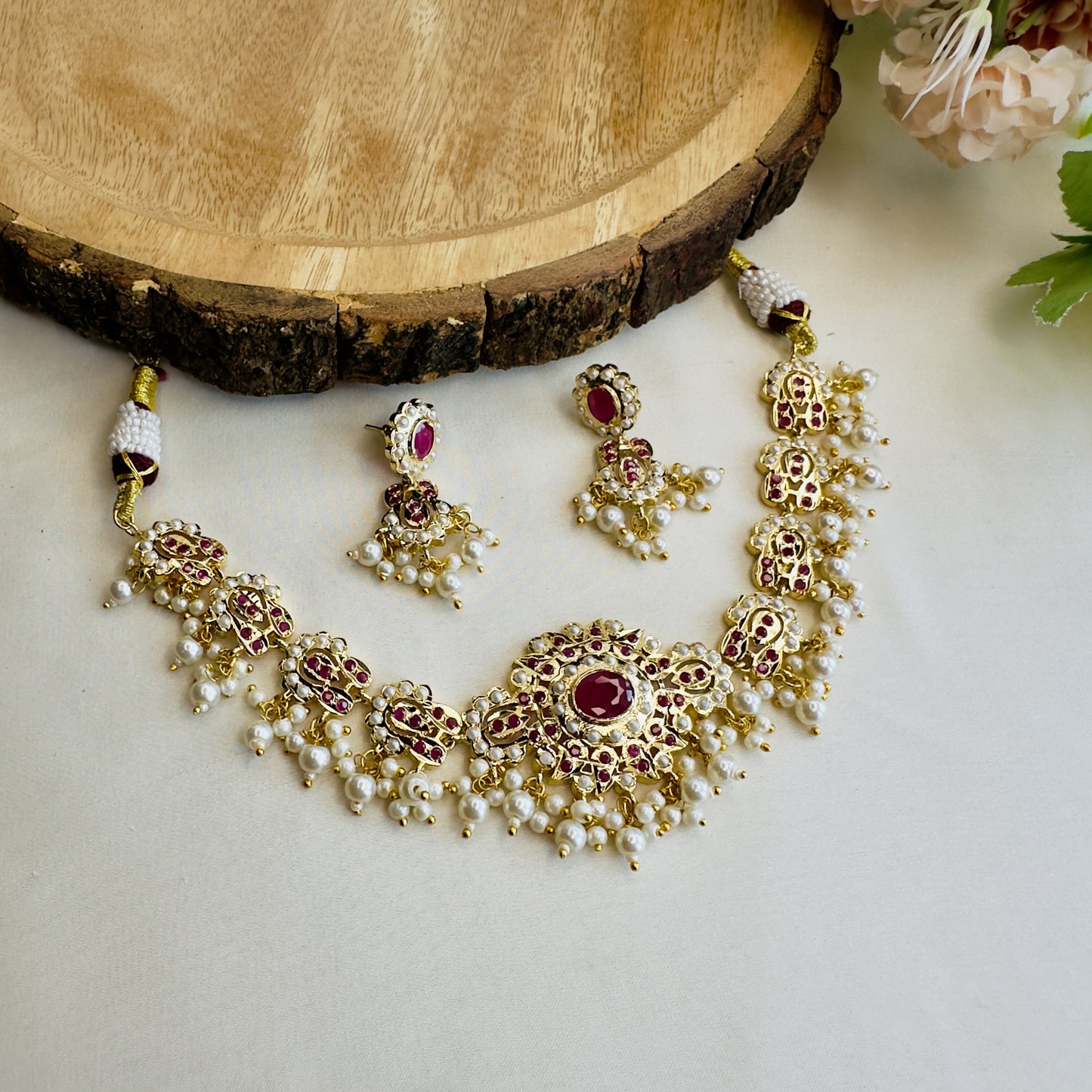 Jadau Choker Set