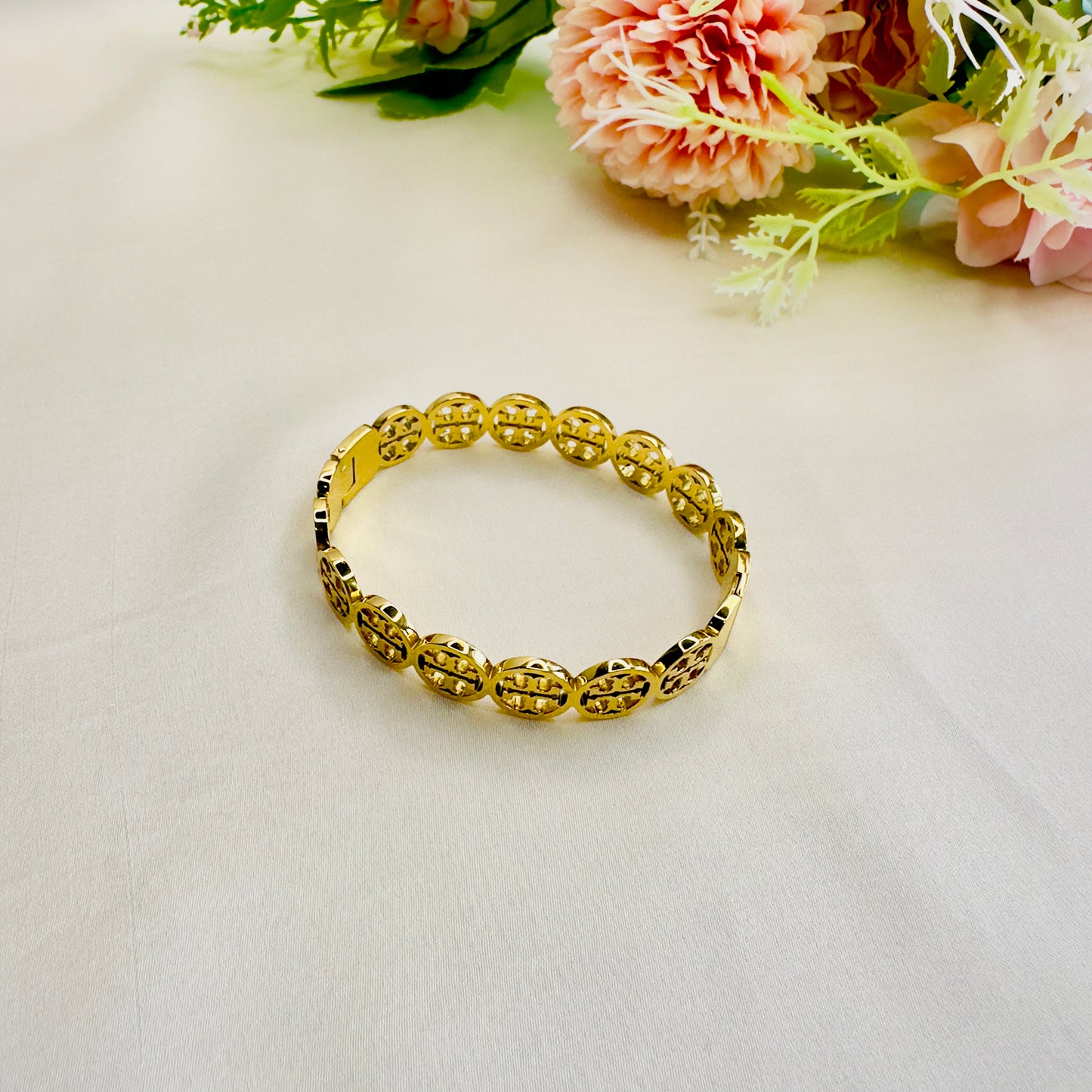 Tarnish Free Brand Inspired Bracelet
