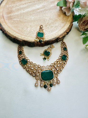 Doublet Kundan Premium Necklace Set