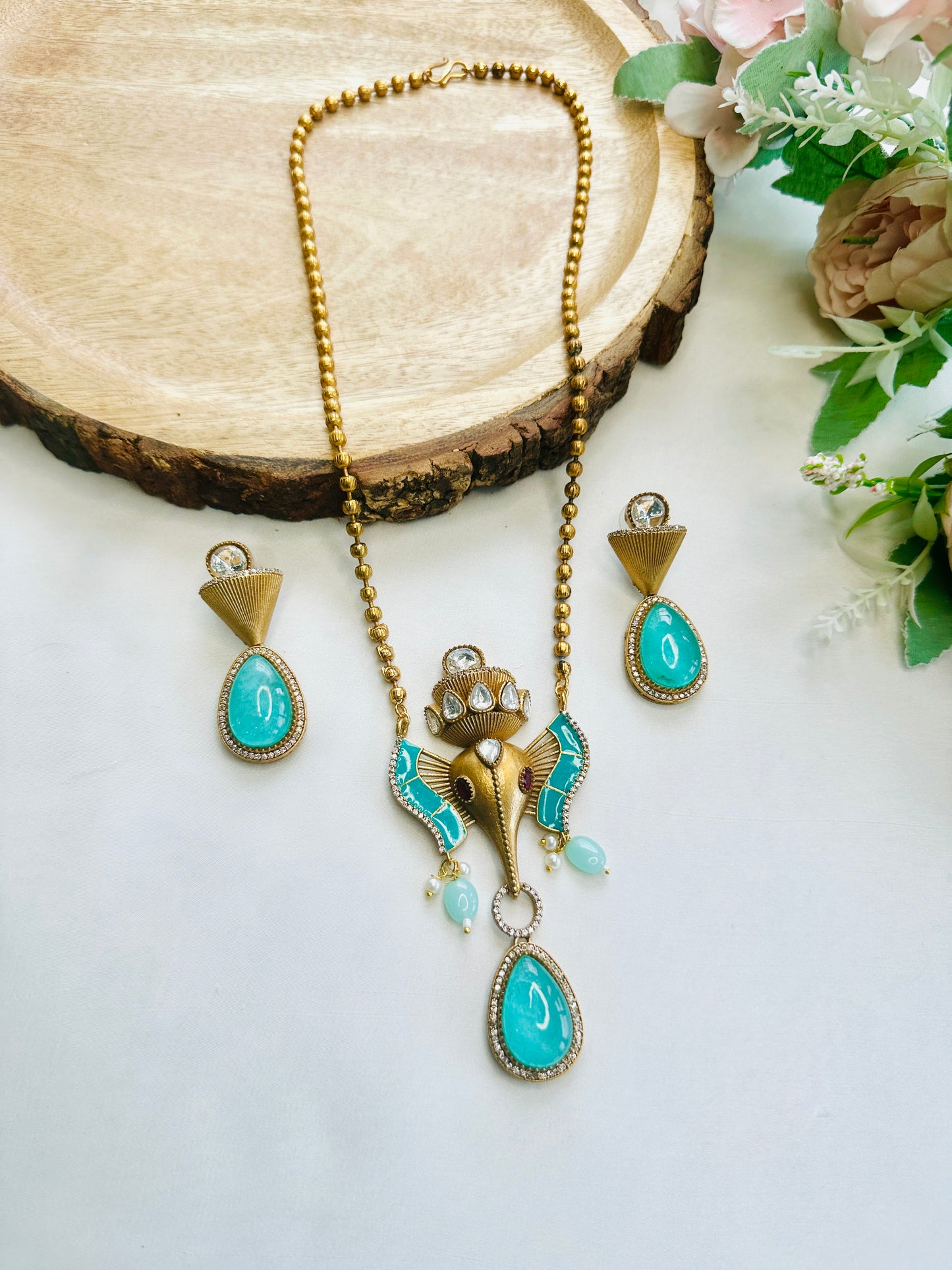 Ganesha Pendant Set