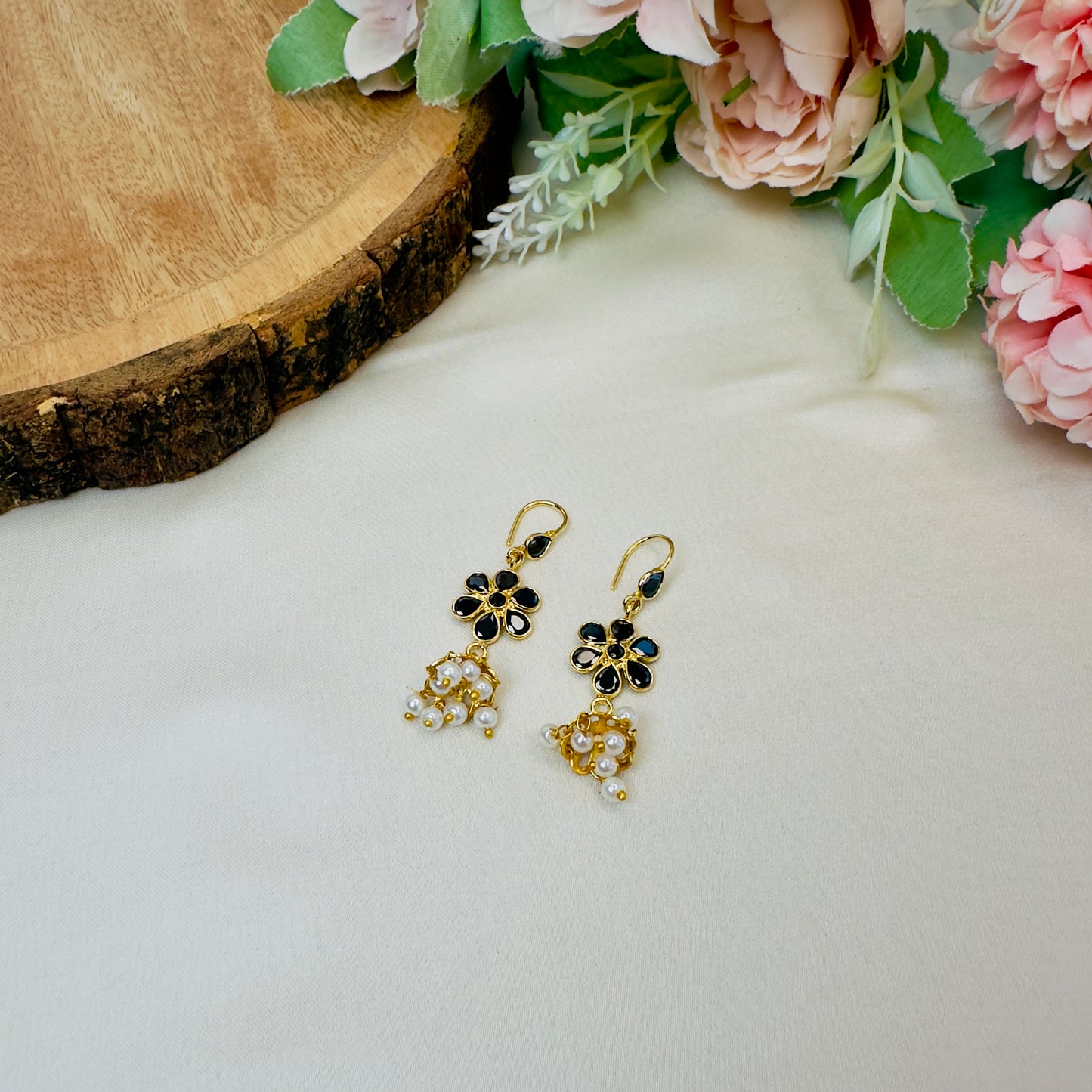 Lightweight Polki Jhumki