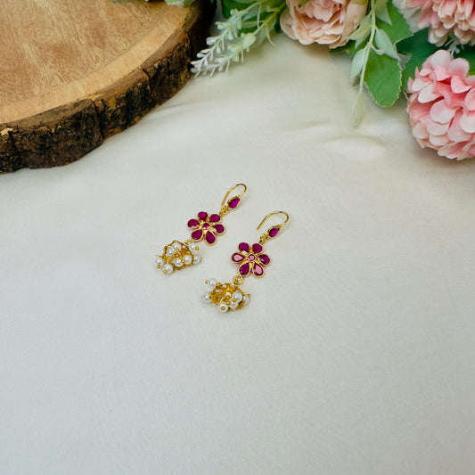 Lightweight Polki Jhumki