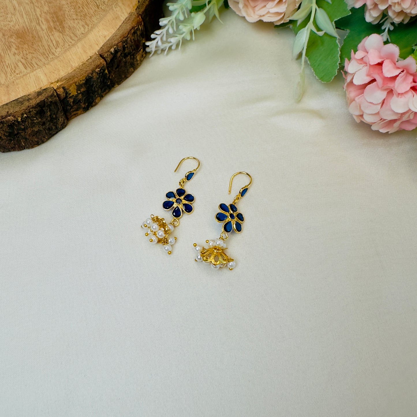 Lightweight Polki Jhumki