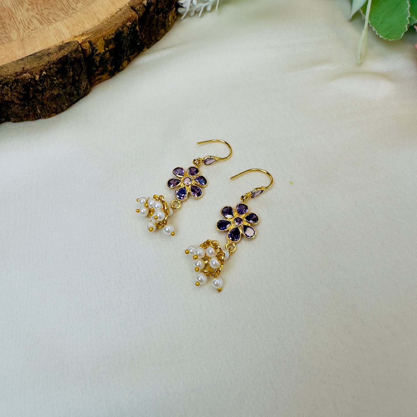 Lightweight Polki Jhumki