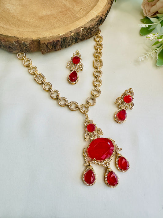 Doublet AD Necklace Set