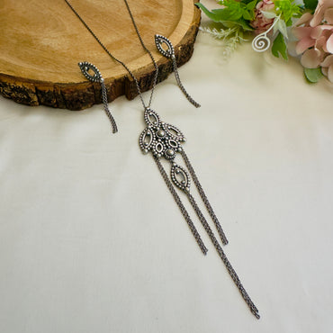 Silver Replica Pendant Set