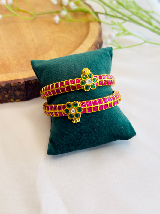 Jadau Openable Bangles