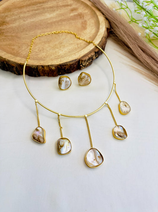 MOP 5 Pendant Hasli Set