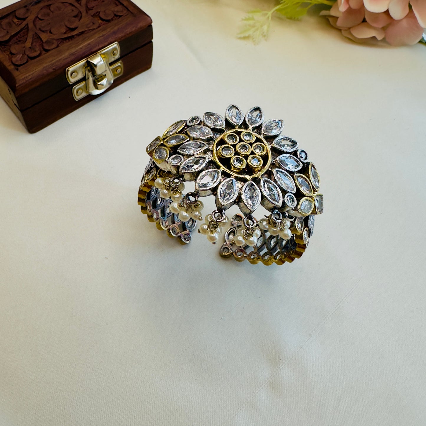 Beautiful Adjustable Silver Replica Bracelet
