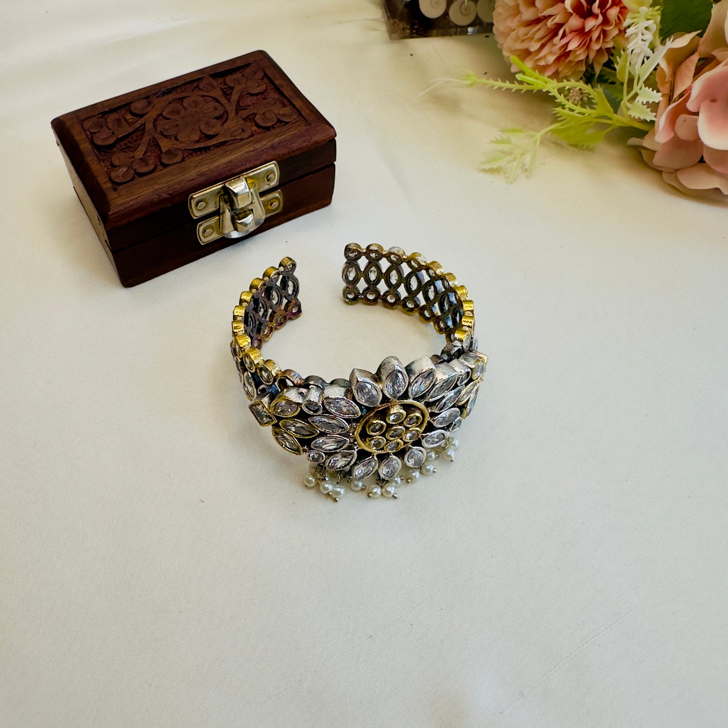 Beautiful Adjustable Silver Replica Bracelet