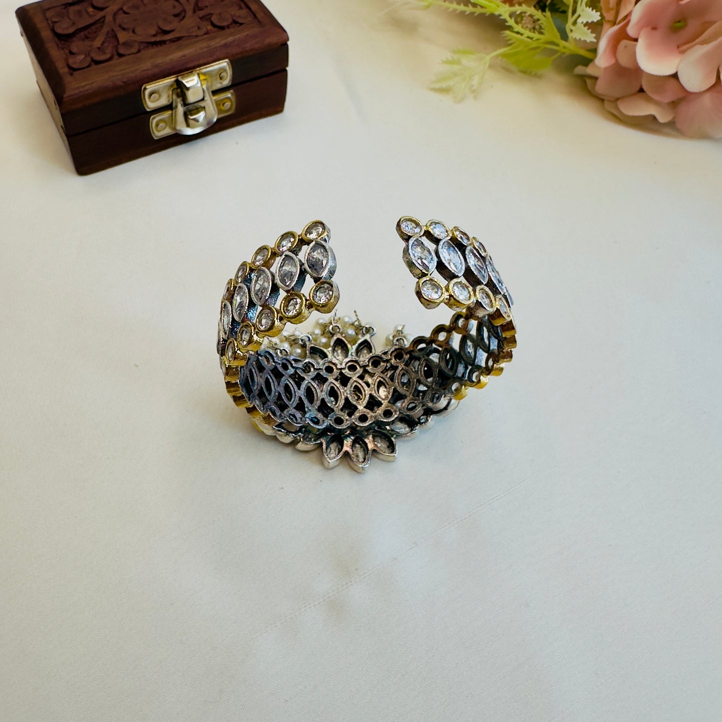 Beautiful Adjustable Silver Replica Bracelet