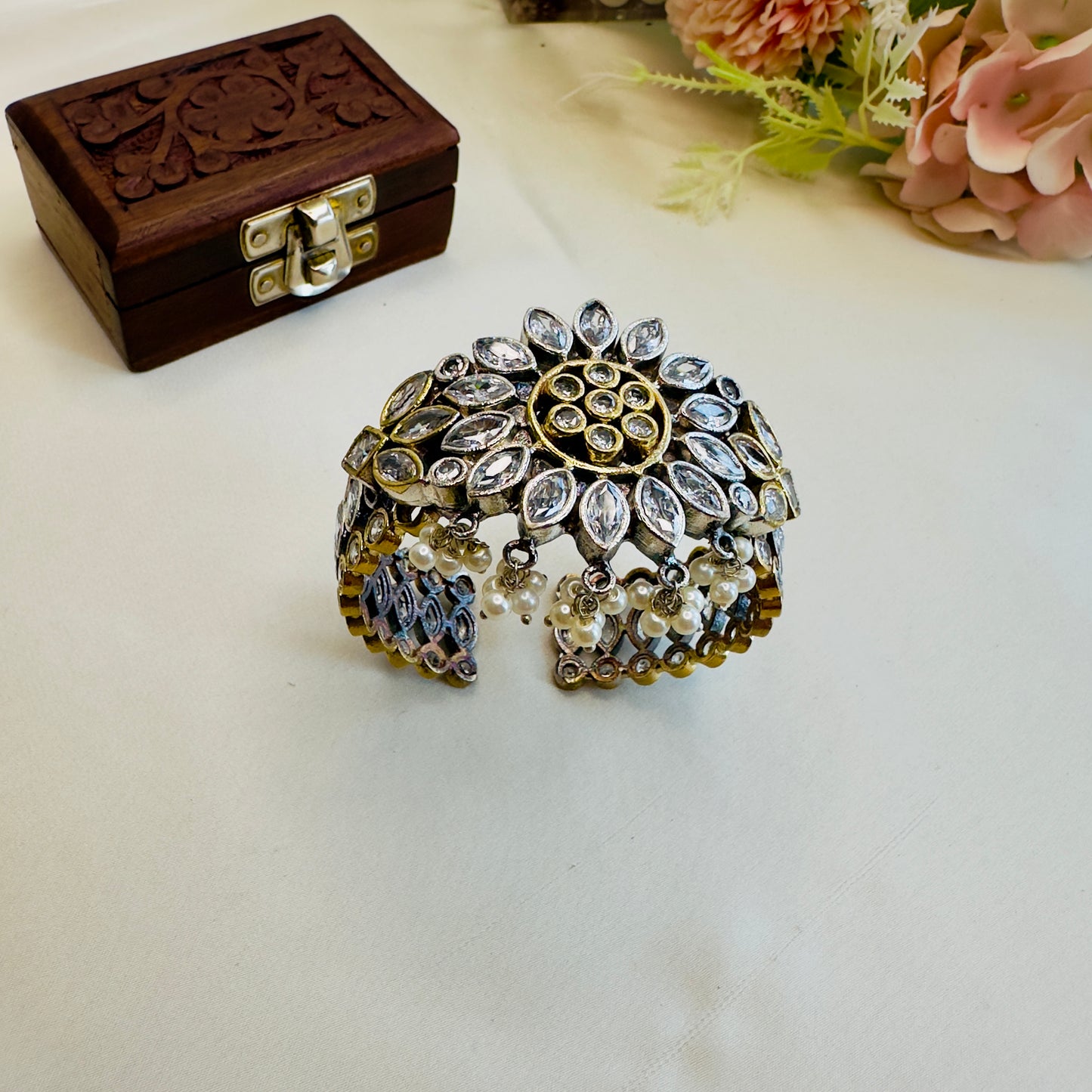 Beautiful Adjustable Silver Replica Bracelet
