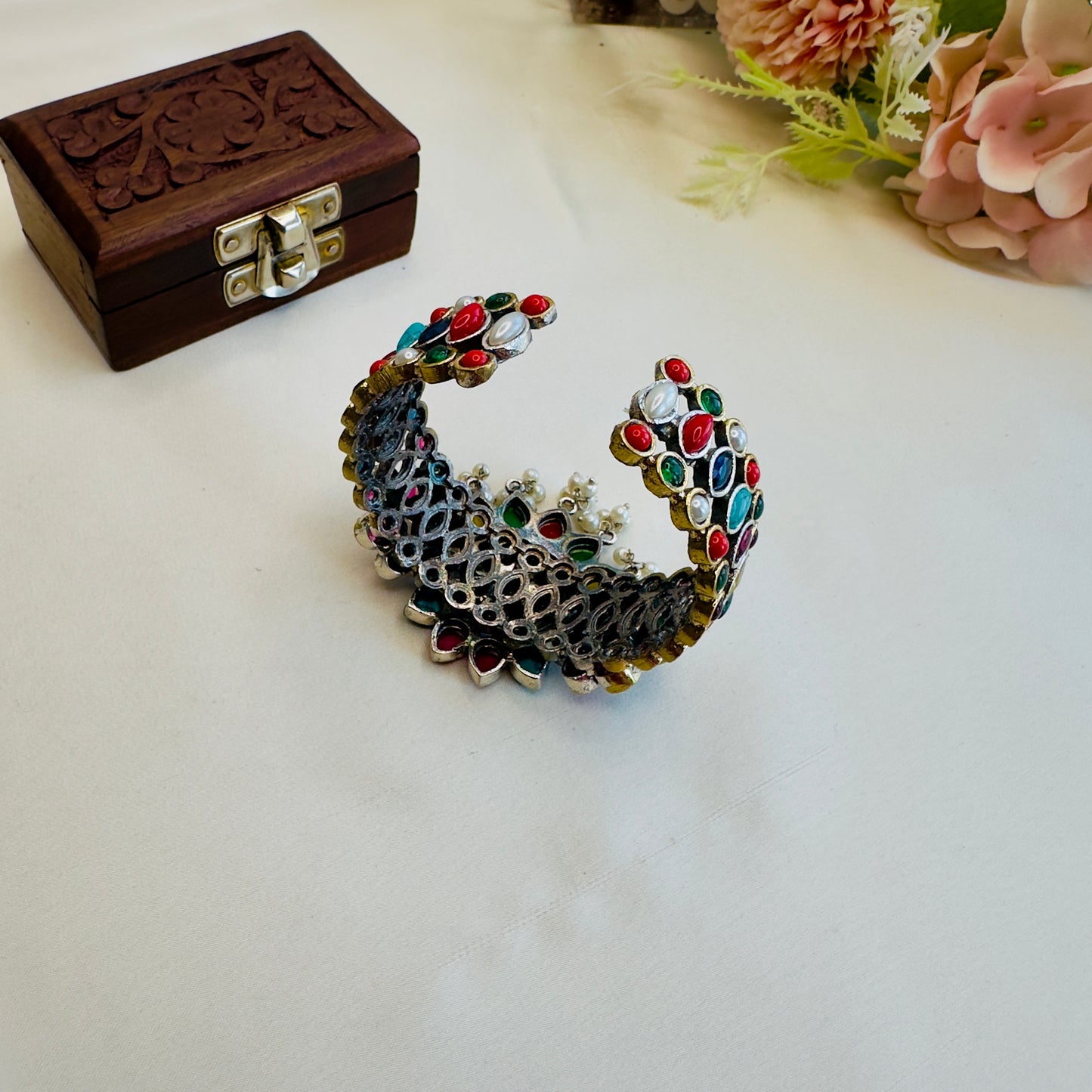 Beautiful Adjustable Silver Replica Bracelet
