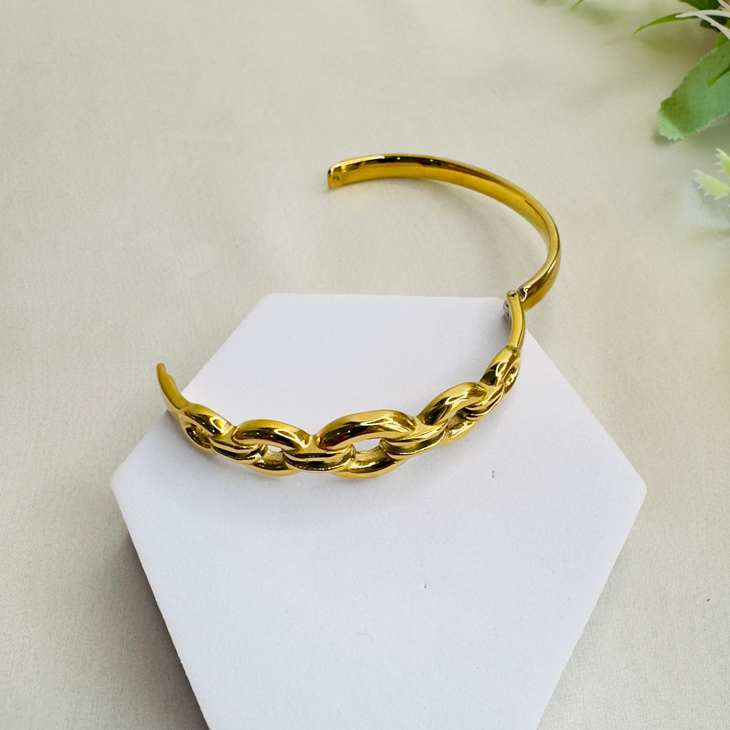 Stainless Steel Ovals Bracelet