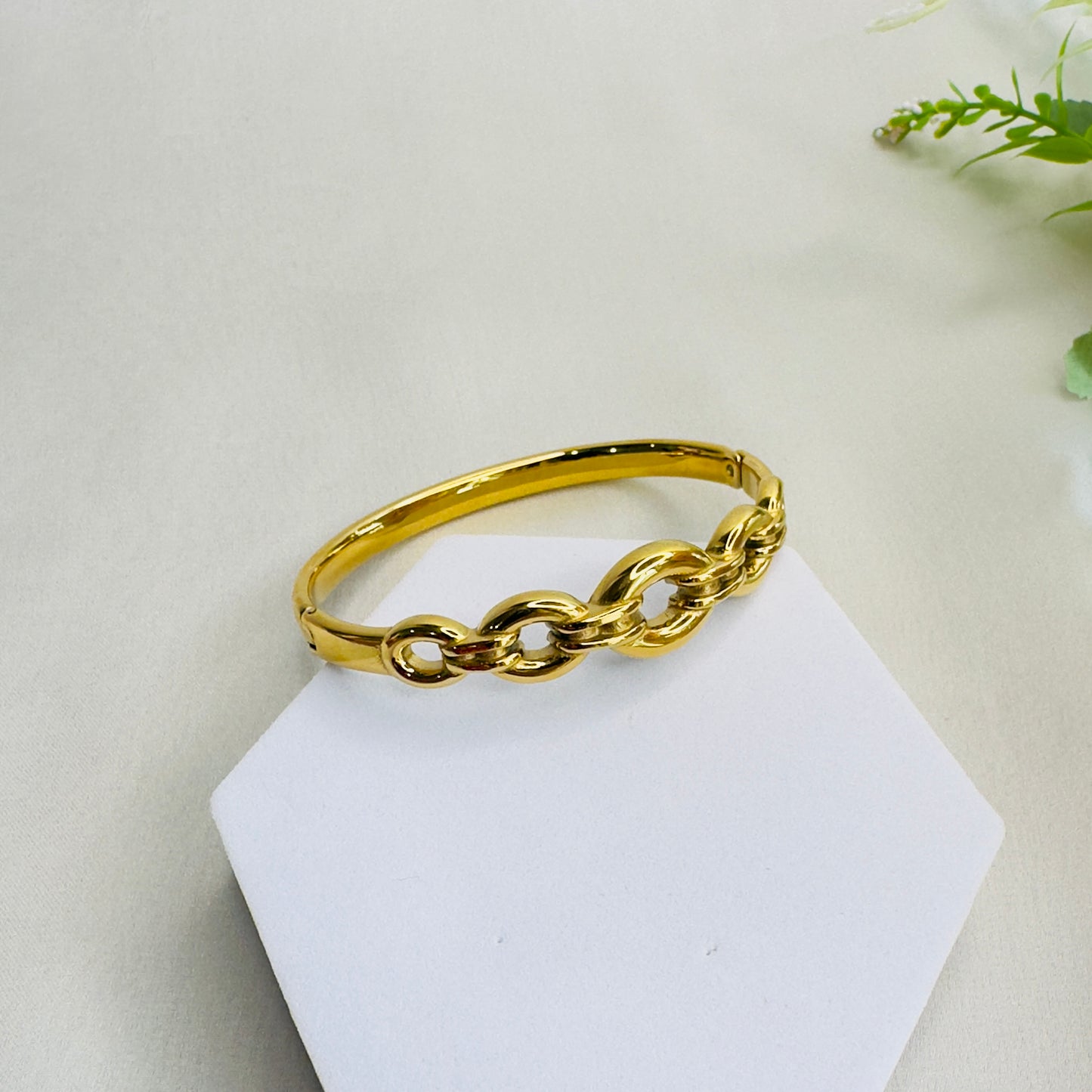 Stainless Steel Ovals Bracelet