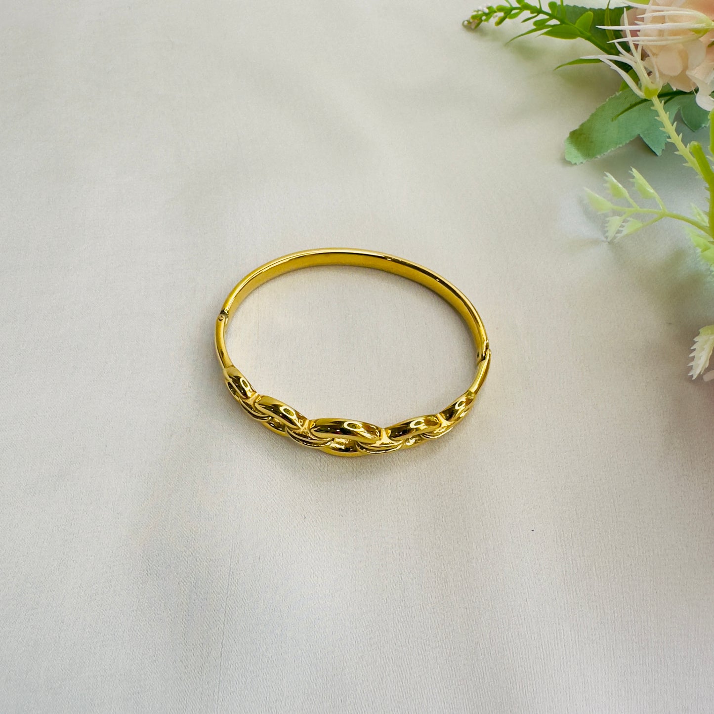 Stainless Steel Ovals Bracelet