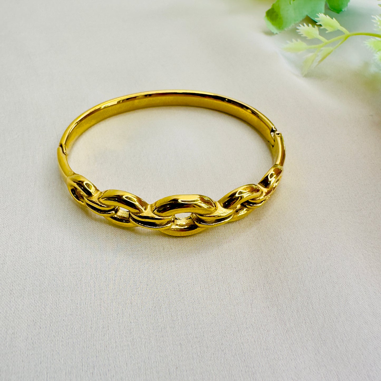 Stainless Steel Ovals Bracelet