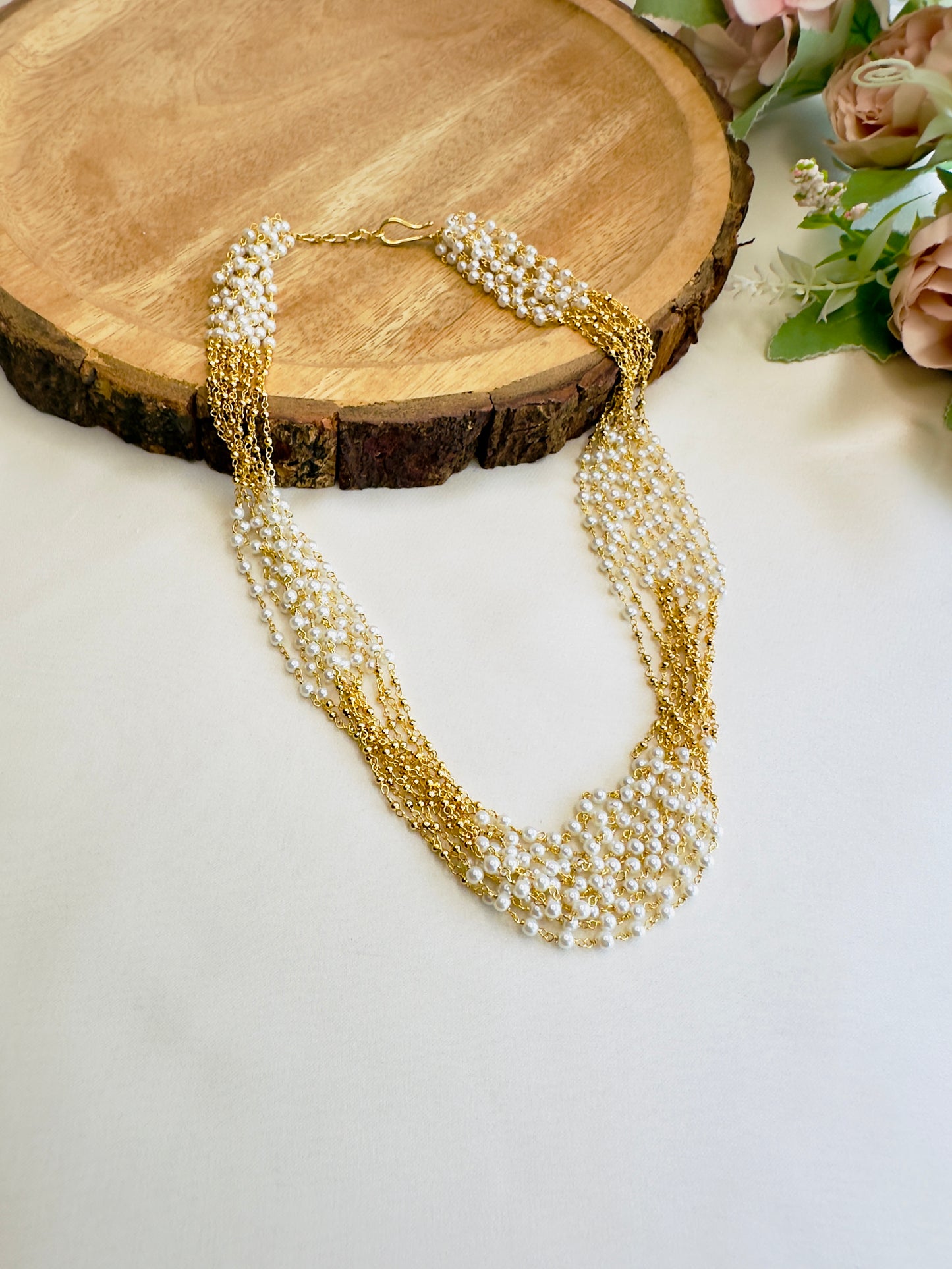 Ten Layer Pearl Mala