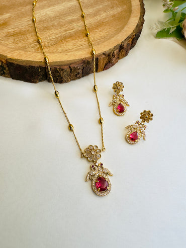 Bird Morif AD pendant Set