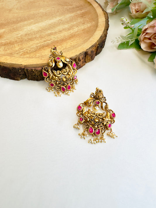 Nakshi Work Earrings