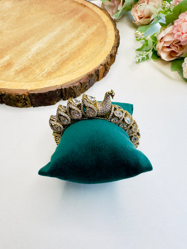 Peacock Clear Bracelet