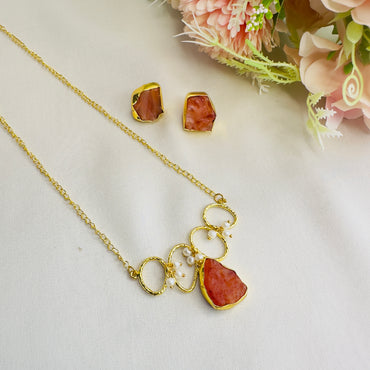 Designer Chain Pendant Set