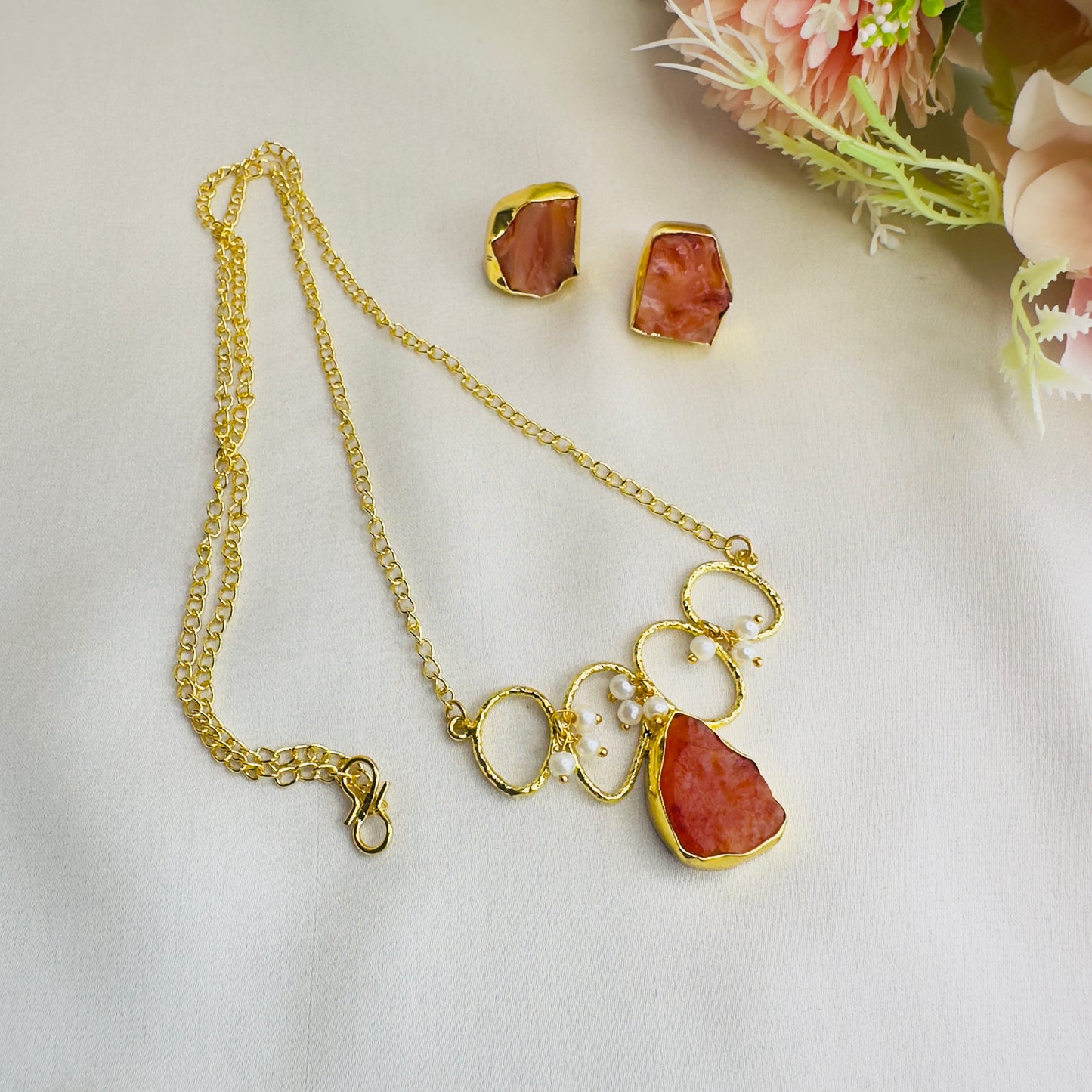 Designer Chain Pendant Set