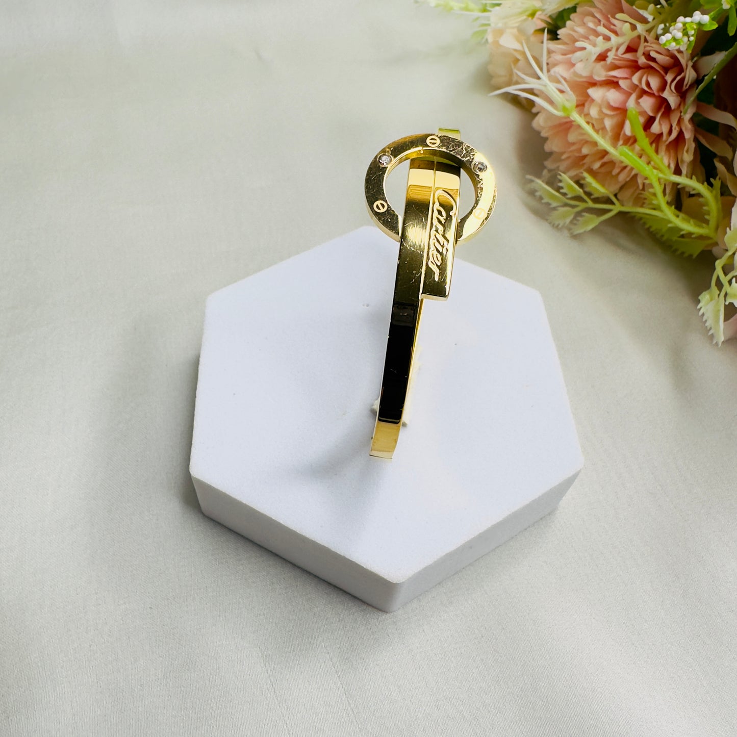 Tarnish Free Brand Inspired Bracelet