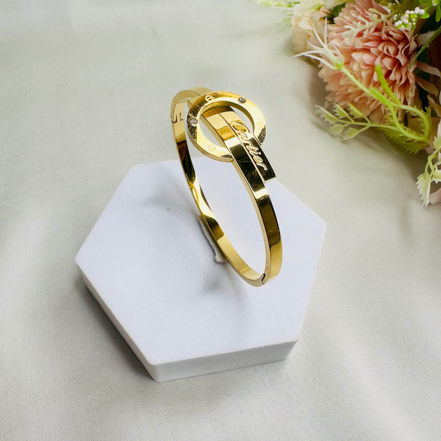 Tarnish Free Brand Inspired Bracelet