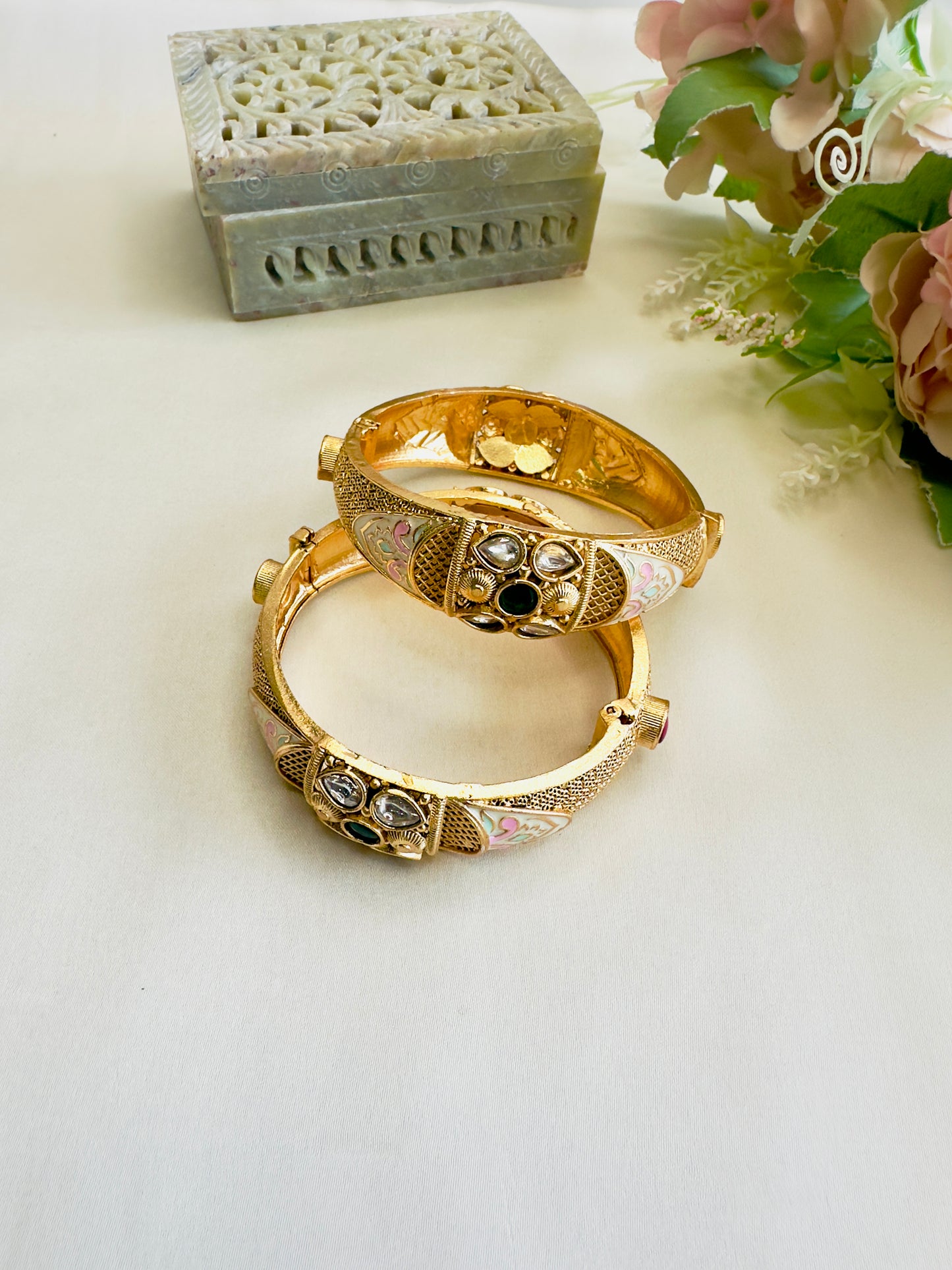 Meenakari Rajwadi Bangles