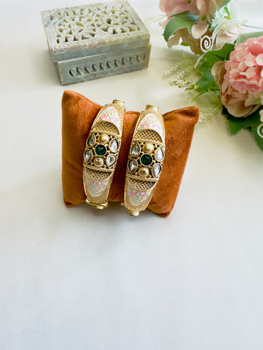 Meenakari Rajwadi Bangles