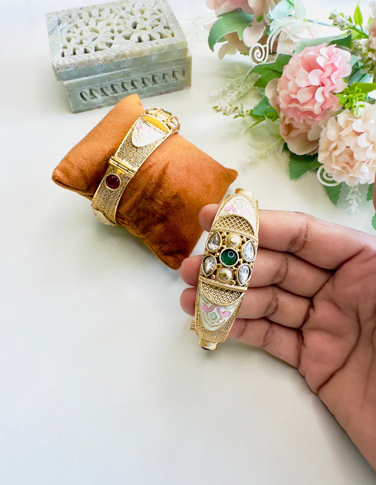 Meenakari Rajwadi Bangles