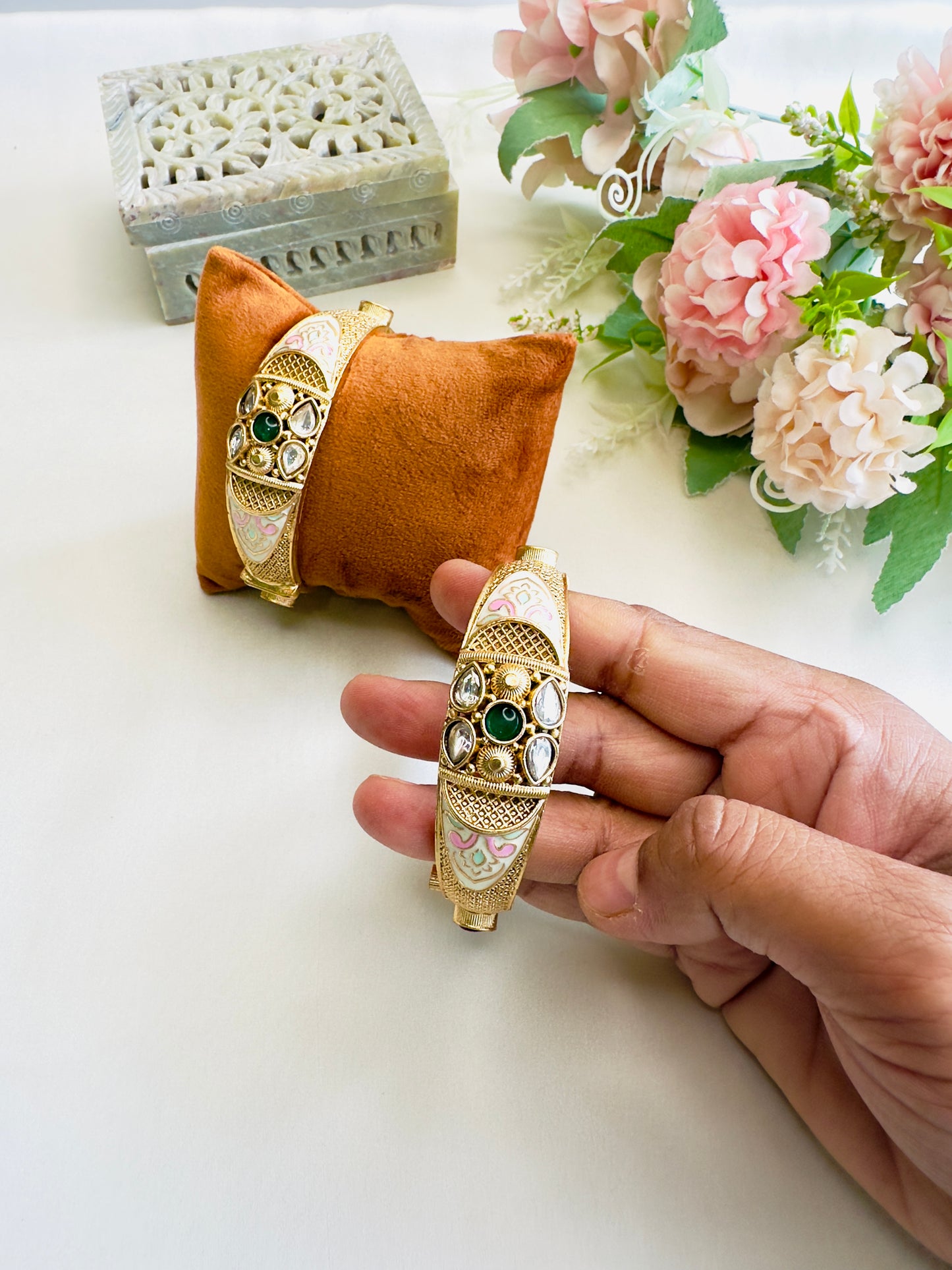 Meenakari Rajwadi Bangles