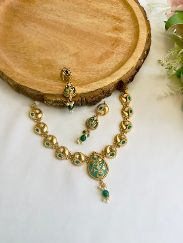 Beautiful Sleek Necklace Set