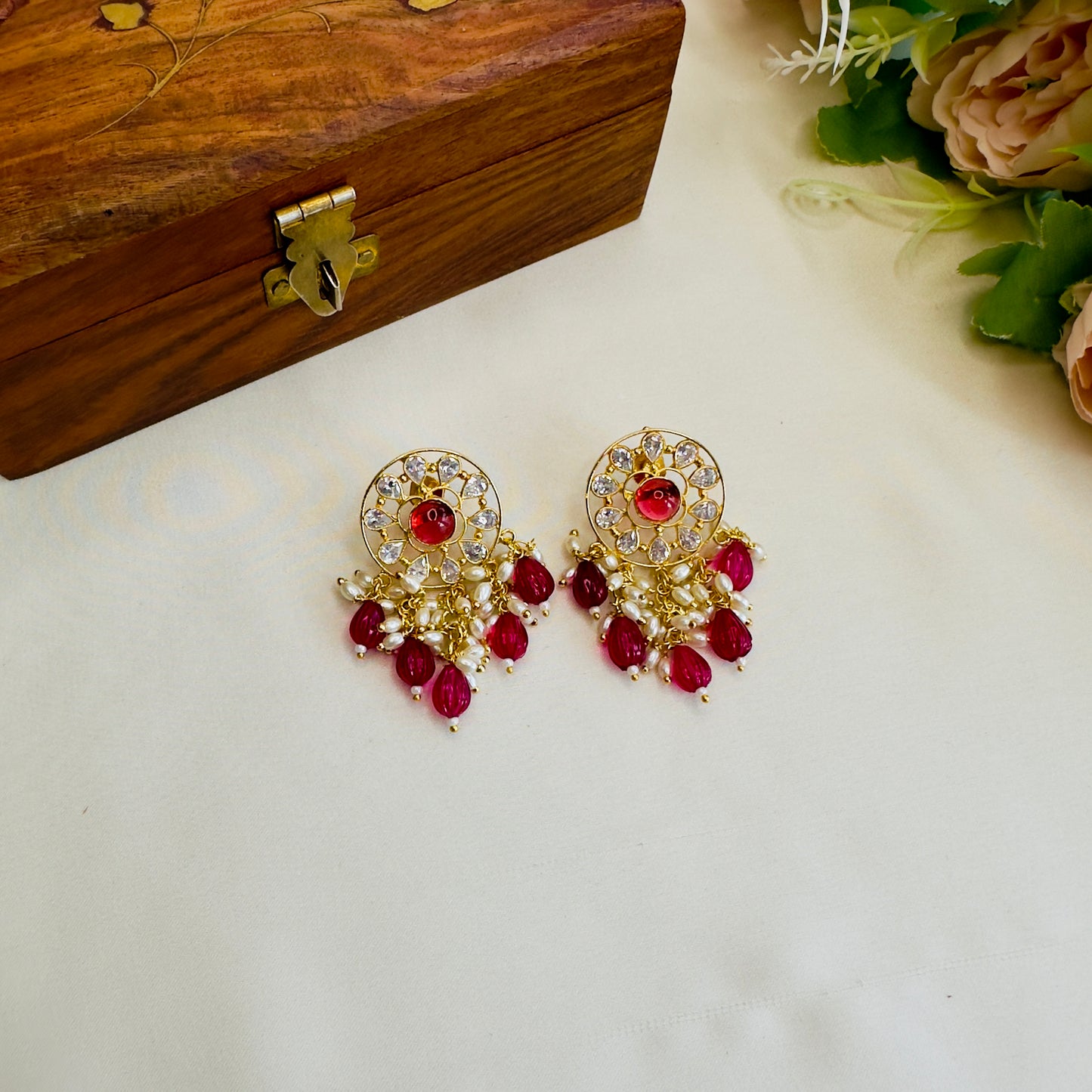 Polki Earrings