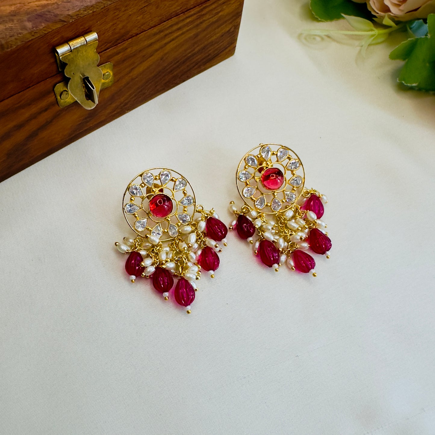 Polki Earrings