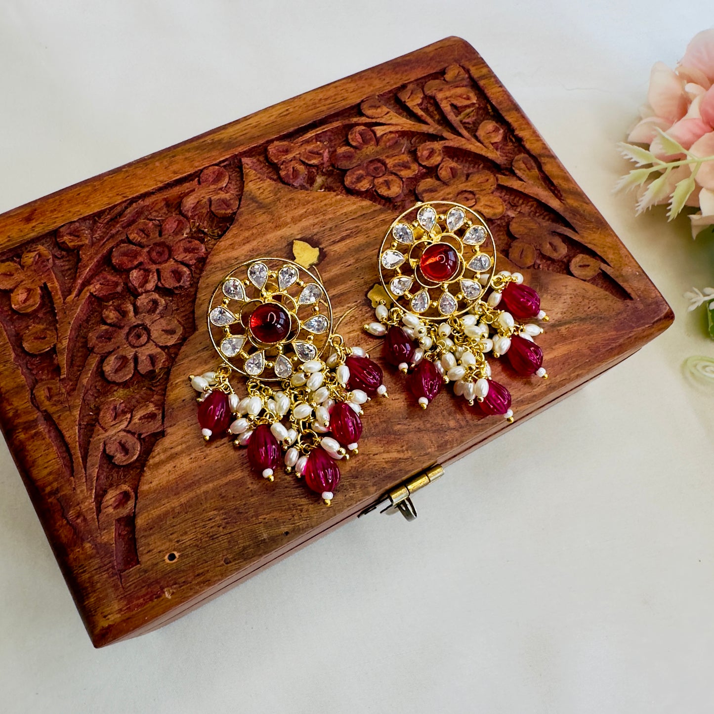 Polki Earrings