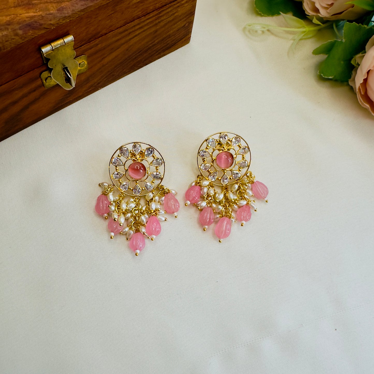 Polki Earrings