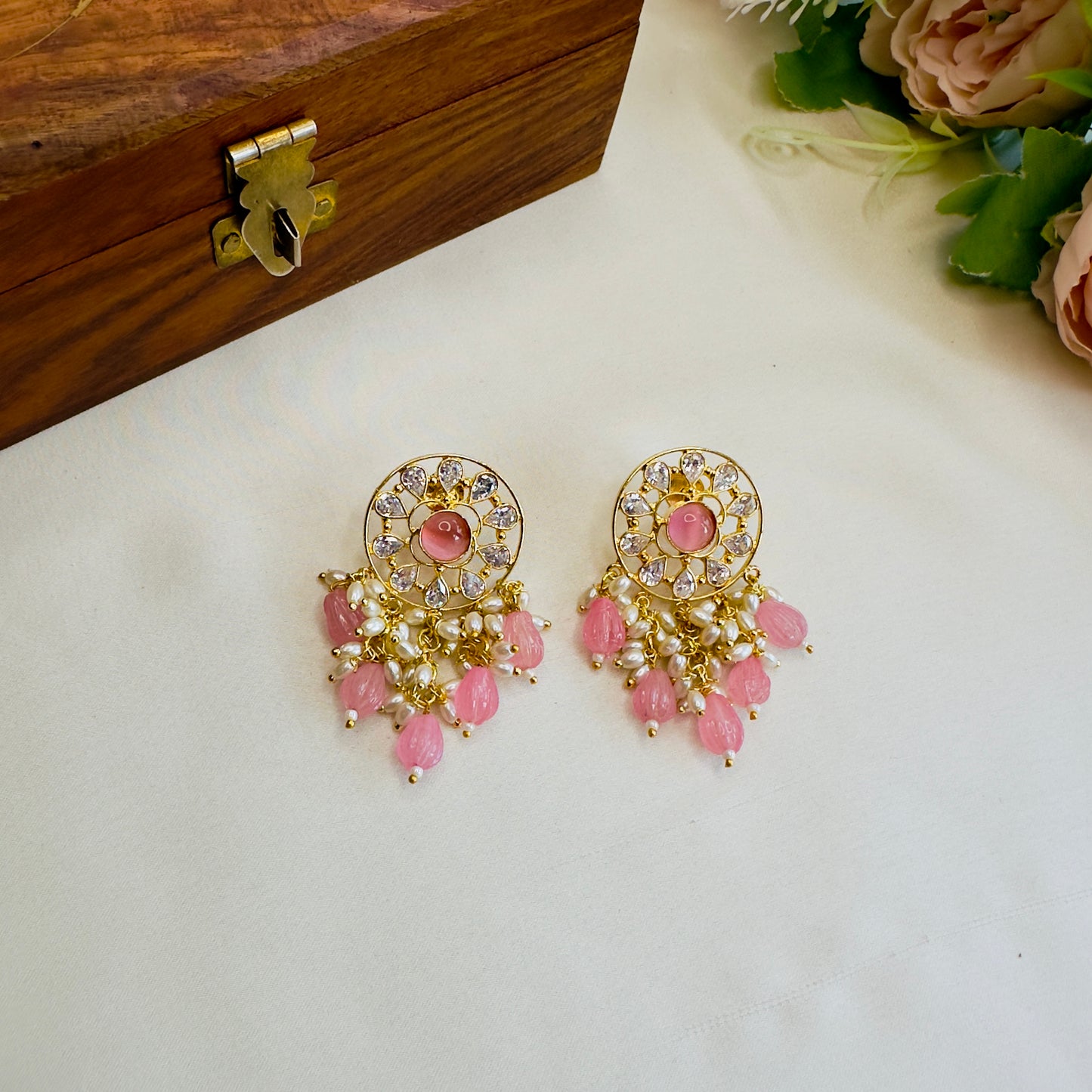 Polki Earrings