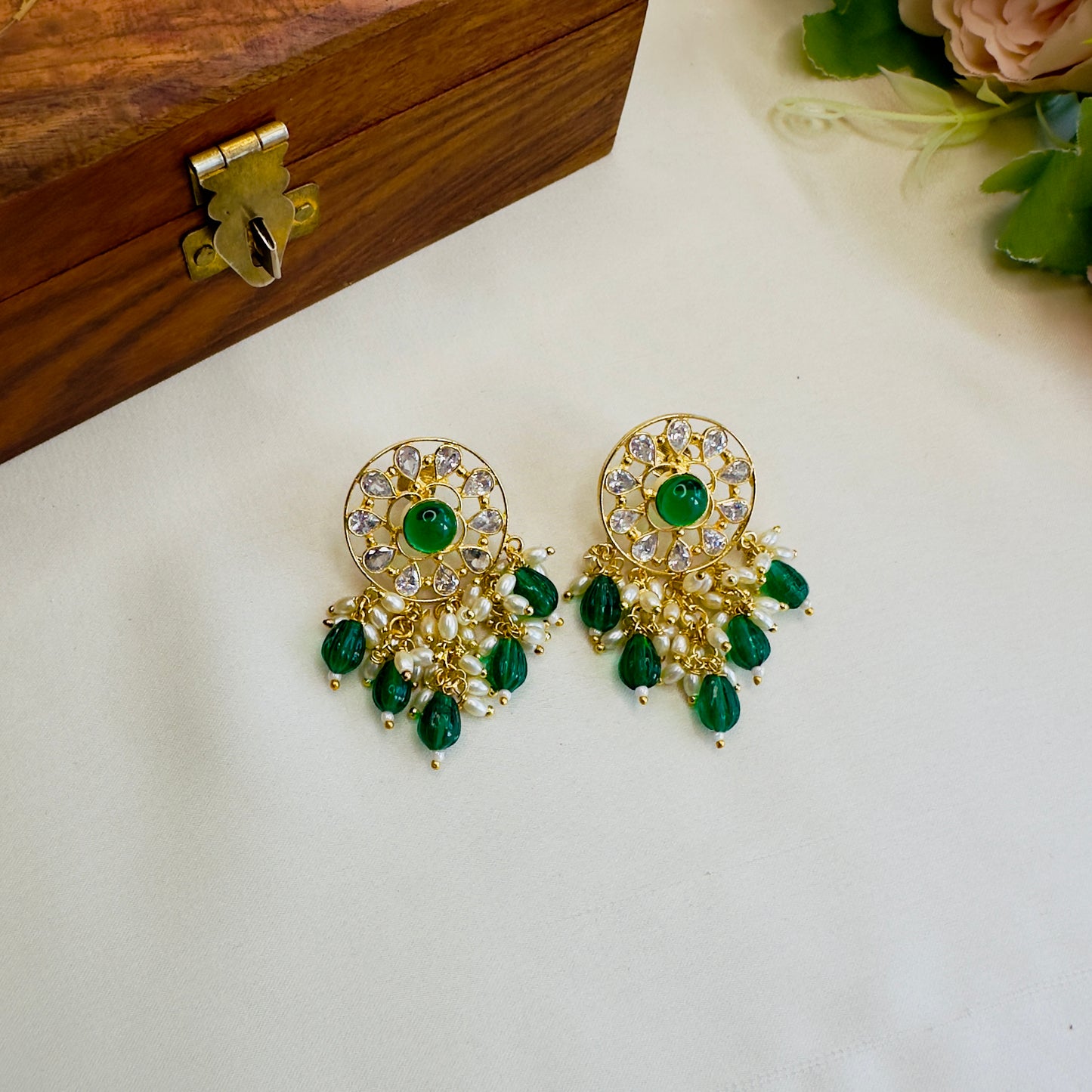 Polki Earrings