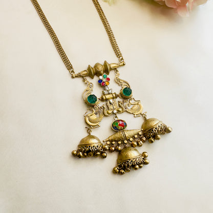 Kundan Semi precious stone necklace