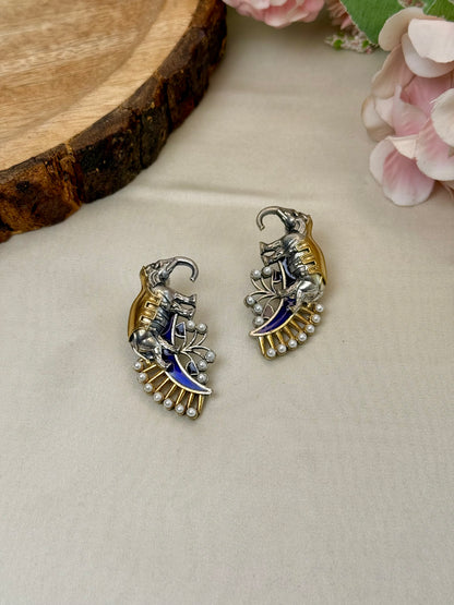 Elephant Dual tone Studs