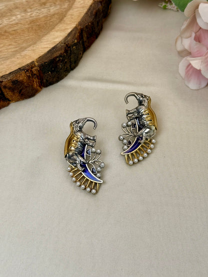 Elephant Dual tone Studs