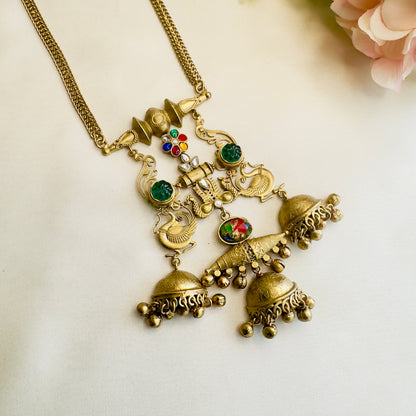 Kundan Semi precious stone necklace