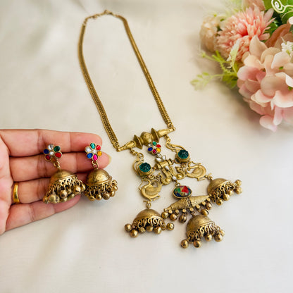 Kundan Semi precious stone necklace