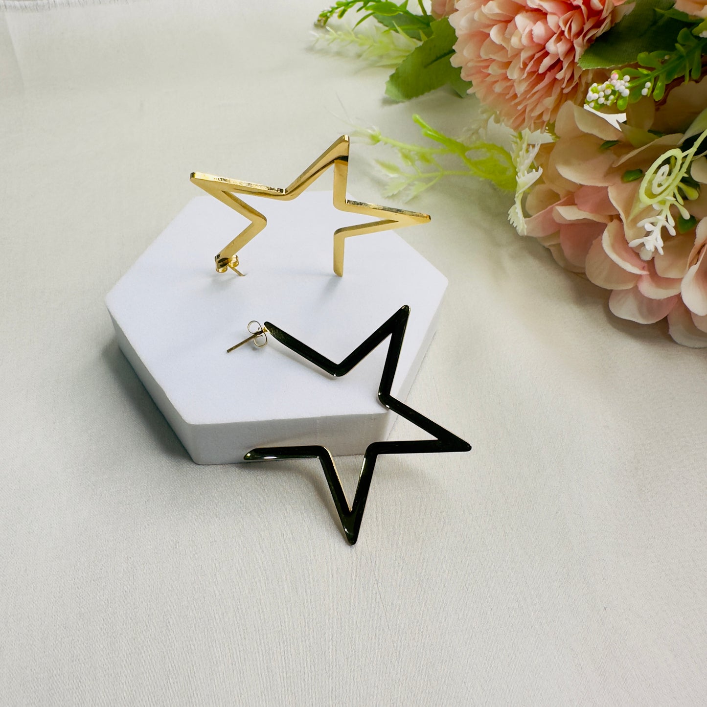 Tarnish Free Star earrings