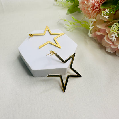 Tarnish Free Star earrings