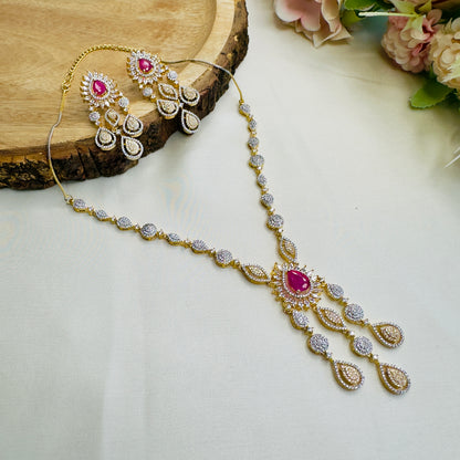 Ganga Jamuna Delicate Necklace