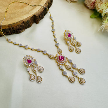 Ganga Jamuna Delicate Necklace